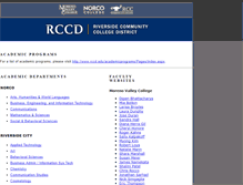 Tablet Screenshot of faculty.norcocollege.edu